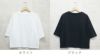 Branch m‘.,ブランチエム,ナチュラル,30代,40代,50代,60代,コットン,ゆったり,Tシャツ,ビッグTシャツ,オーバーサイズTシャツ,５分袖,５分袖Tシャツ 