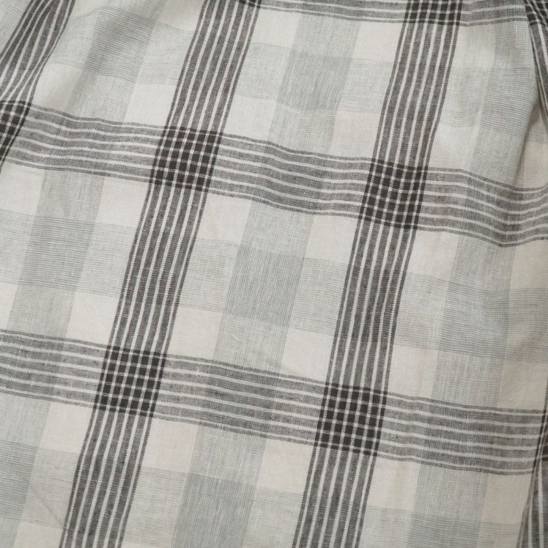 Branch m‘.,ブランチエム,ナチュラル,30代,40代,50代,60代,コットン,skirt,スカート,チェックスカート,フレアスカート,タックスカート