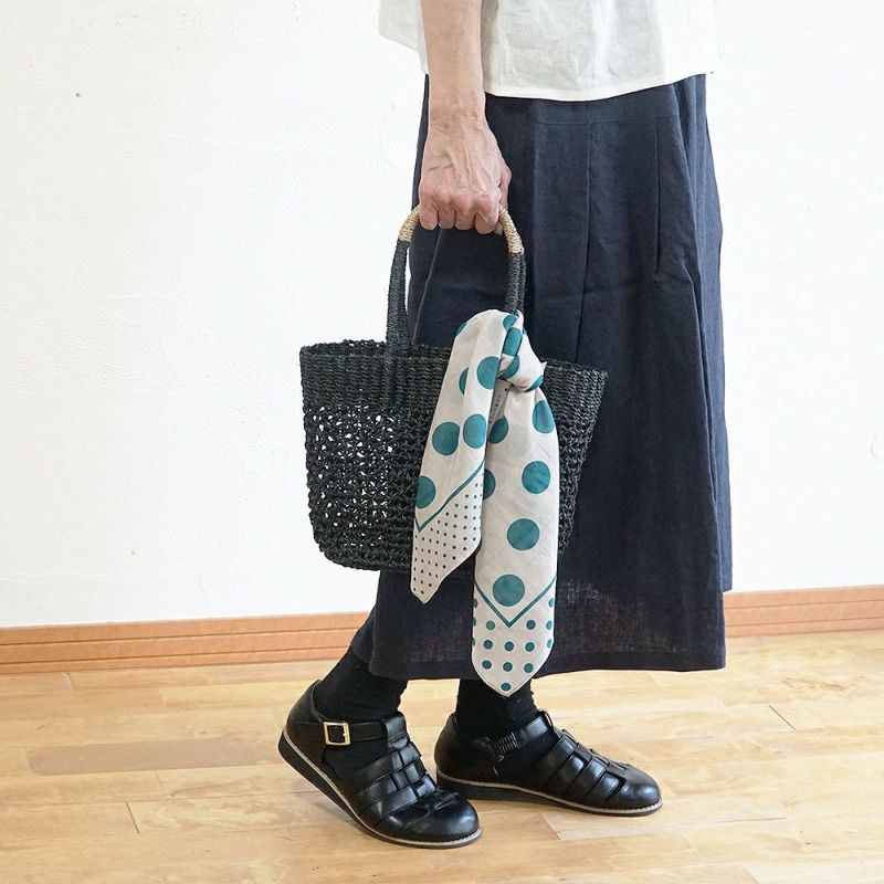 Branch m‘.,ブランチエム,ナチュラル,30代,40代,50代,60代,スカーフ,パネルスカーフ,ドットスカーフ,ドット,shesay,志成, 志成販売