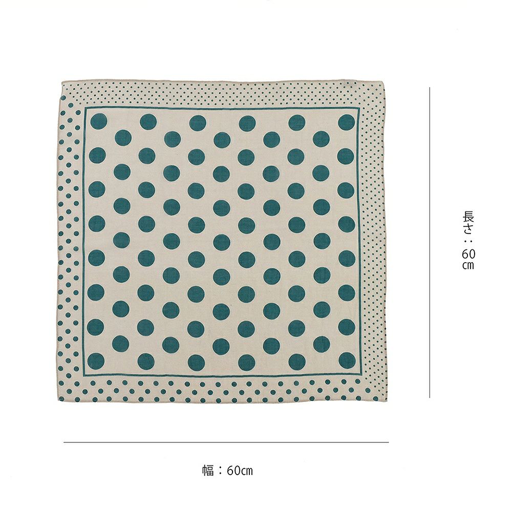 Branch m‘.,ブランチエム,ナチュラル,30代,40代,50代,60代,スカーフ,パネルスカーフ,ドットスカーフ,ドット,shesay,志成, 志成販売