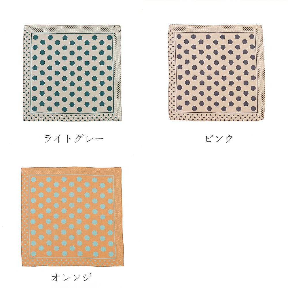 Branch m‘.,ブランチエム,ナチュラル,30代,40代,50代,60代,スカーフ,パネルスカーフ,ドットスカーフ,ドット,shesay,志成, 志成販売