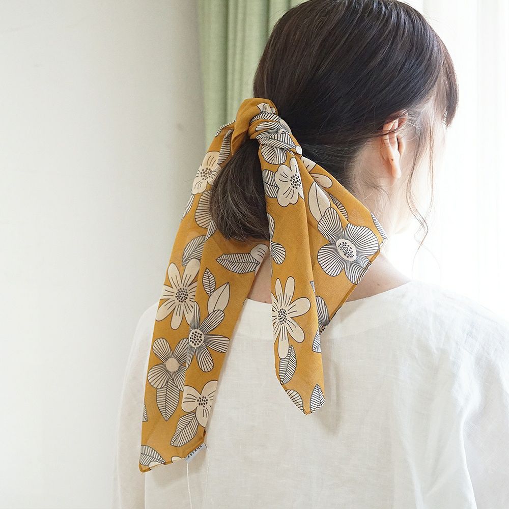 Branch m‘.,ブランチエム,ナチュラル,30代,40代,50代,60代,スカーフ,パネルスカーフ,花柄スカーフ,花柄,shesay,志成, 志成販売
