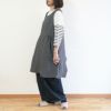 Branch m‘.,ブランチエム,ナチュラル,30代,40代,50代,60代,リネン,ゆったり,エプロン,リネンエプロン,ワンピースエプロン,エプロンワンピース,