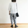 Branch m‘.,ブランチエム,ナチュラル,30代,40代,50代,60代,リネン,ゆったり,blouse,ブラウス,プルオーバー,リネンブラウス,リネンプルオーバー,ストライプブラウス,ストライプ,リネンストライプ,7分袖,7分袖ブラウス,