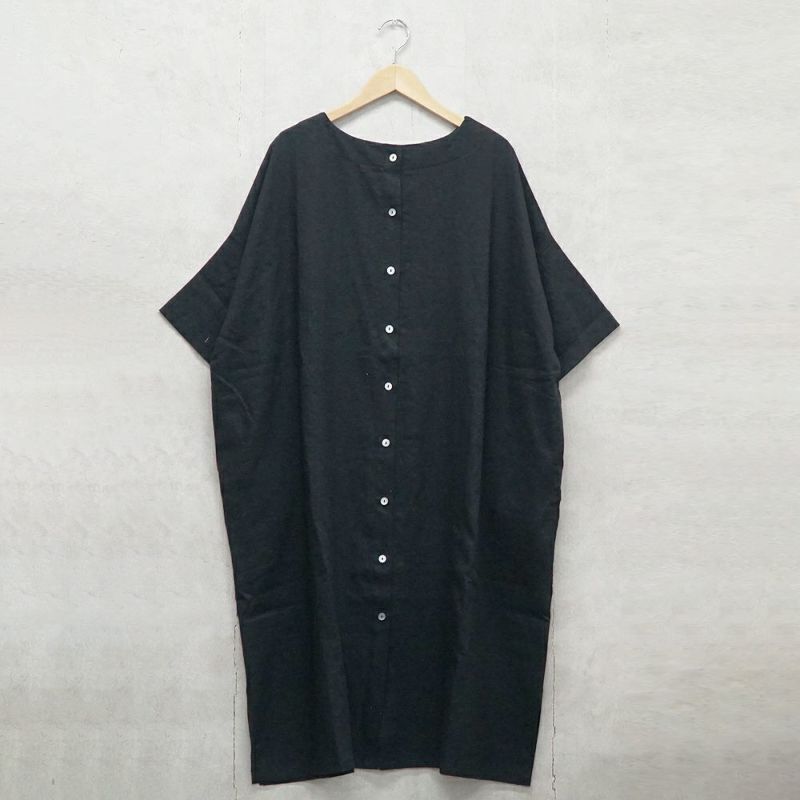 Branch m‘.,ブランチエム,ナチュラル,30代,40代,50代,60代,リネン,ゆったり,ワンピース,リネンワンピース,半袖ワンピース,2way,2wayワンピース,羽織,羽織ワンピース,5分袖,5分袖