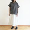 Branch m‘.,ブランチエム,ナチュラル,30代,40代,50代,60代,リネン,ゆったり,ブラウス,リネンブラウス,半袖,5分袖,プルオーバー,プルオーバーブラウス, Tシャツ