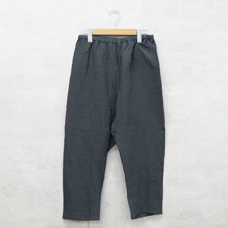 Branch m‘.,ブランチエム,ナチュラル,30代,40代,50代,60代,リネン,ゆったり,pants,パンツ,リネンパンツ,クロップドパンツ,インナーパンツ,ぺチパンツ,アンダーパンツ,