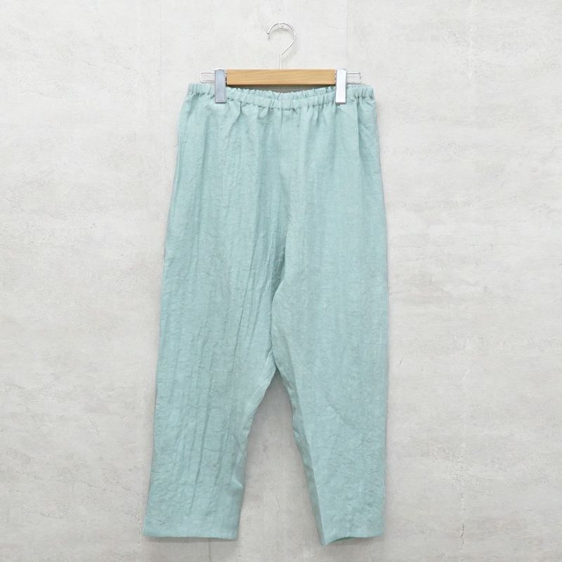 Branch m‘.,ブランチエム,ナチュラル,30代,40代,50代,60代,リネン,ゆったり,pants,パンツ,リネンパンツ,クロップドパンツ,インナーパンツ,ぺチパンツ,アンダーパンツ,