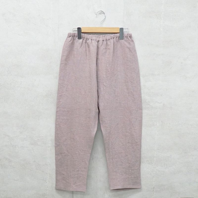 Branch m‘.,ブランチエム,ナチュラル,30代,40代,50代,60代,リネン,ゆったり,pants,パンツ,リネンパンツ,クロップドパンツ,インナーパンツ,ぺチパンツ,アンダーパンツ,