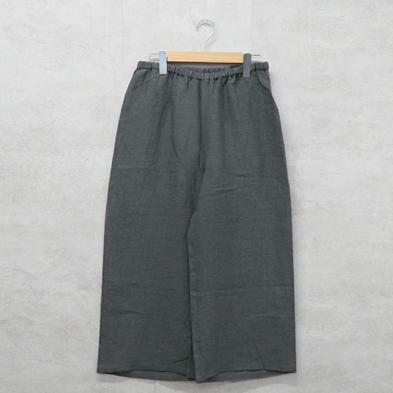 Branch m‘.,ブランチエム,ナチュラル,30代,40代,50代,60代,リネン,ゆったり,パンツ,リネンパンツ,ワイドストレートパンツ,ワイドパンツ,ぺチパンツ,インナーパンツ,アンダーパンツ