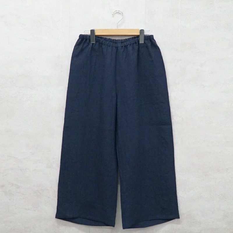 Branch m‘.,ブランチエム,ナチュラル,30代,40代,50代,60代,リネン,ゆったり,パンツ,リネンパンツ,ワイドストレートパンツ,ワイドパンツ,ぺチパンツ,インナーパンツ,アンダーパンツ