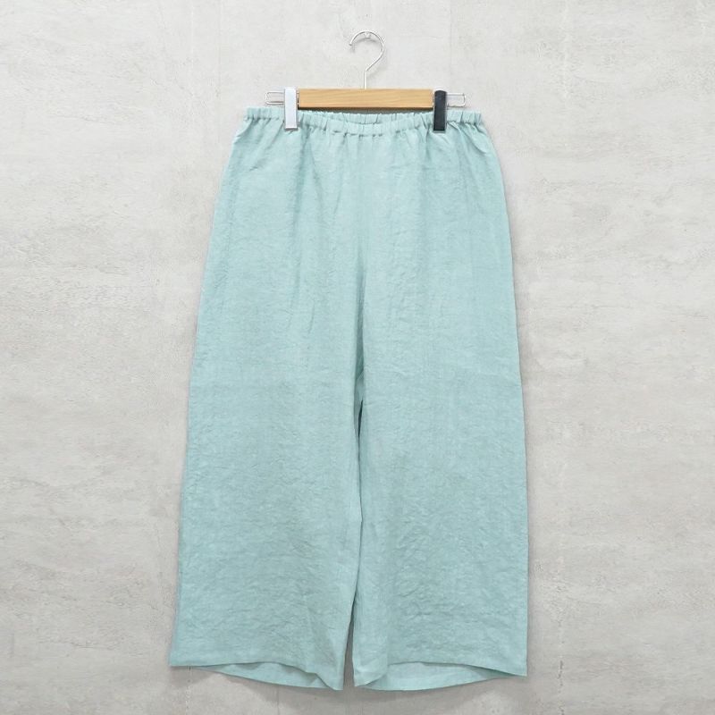 Branch m‘.,ブランチエム,ナチュラル,30代,40代,50代,60代,リネン,ゆったり,パンツ,リネンパンツ,ワイドストレートパンツ,ワイドパンツ,ぺチパンツ,インナーパンツ,アンダーパンツ
