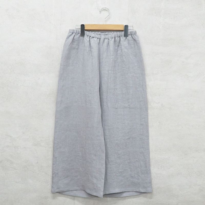 Branch m‘.,ブランチエム,ナチュラル,30代,40代,50代,60代,リネン,ゆったり,パンツ,リネンパンツ,ワイドストレートパンツ,ワイドパンツ,ぺチパンツ,インナーパンツ,アンダーパンツ