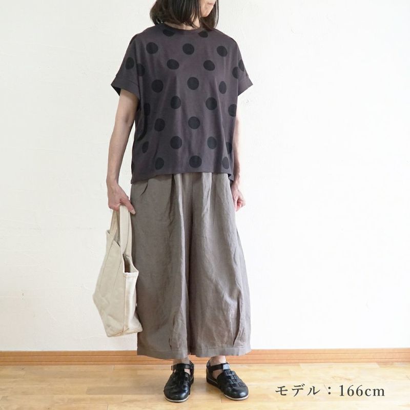 Branch m‘.,ブランチエム,ナチュラル,30代,40代,50代,60代,麻,ゆったり,pants,パンツ,ワイドパンツ,リネンパンツ,バルーンパンツ,