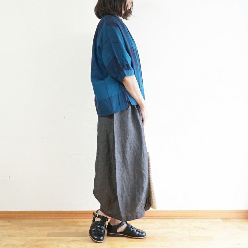Branch m‘.,ブランチエム,ナチュラル,30代,40代,50代,60代,麻,ゆったり,pants,パンツ,ワイドパンツ,リネンパンツ,バルーンパンツ,