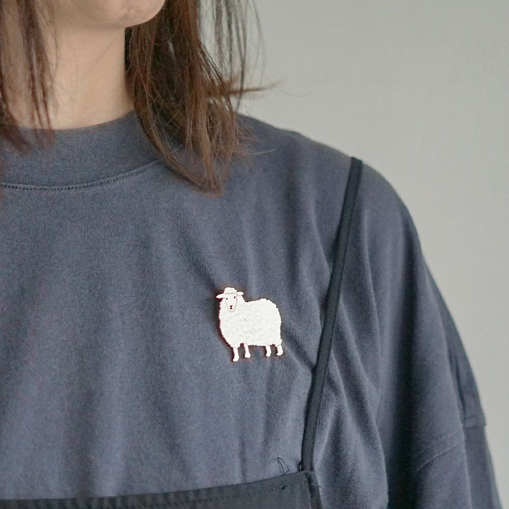 Branch m‘.,ブランチエム,ナチュラル,30代,40代,50代,60代,ブローチ,ルチカ,アクセサリー,レース,ひつじ,