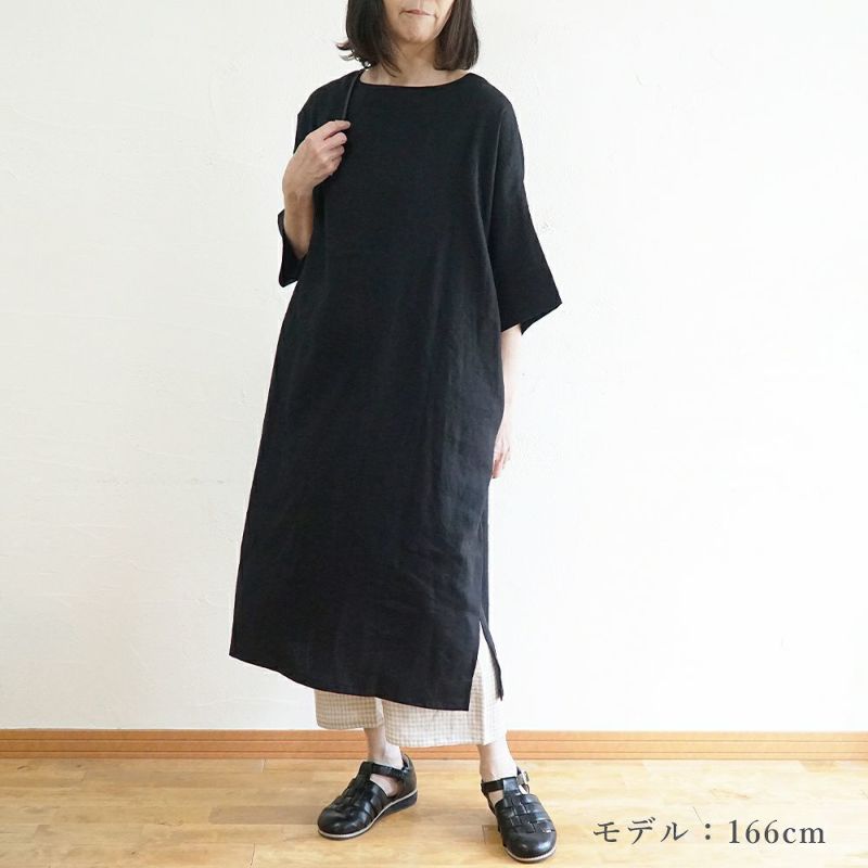 Branch m‘.,ブランチエム,ナチュラル,30代,40代,50代,60代,リネン,ゆったり,パンツ,リネンパンツ,ワイドストレートパンツ,ワイドパンツ,ぺチパンツ,インナーパンツ,アンダーパンツ,ギンガムチェック,チェック柄