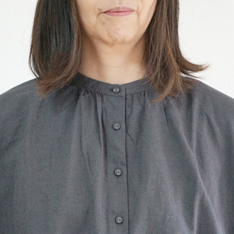 Branch m‘.,ブランチエム,ナチュラル,30代,40代,50代,60代,リネン,ゆったり,blouse,ブラウス,半袖,コットンリネン,ドルマンブラウス,ドルマンスリーブ