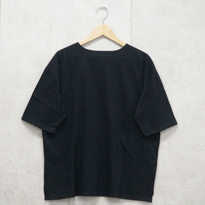 Branch m‘.,ブランチエム,ナチュラル,30代,40代,50代,60代,コットン,ゆったり,綿,Tシャツ,ビッグシルエット,オーバーシルエット,オーバーサイズ,カットソー,５分袖,５分袖Tシャツ