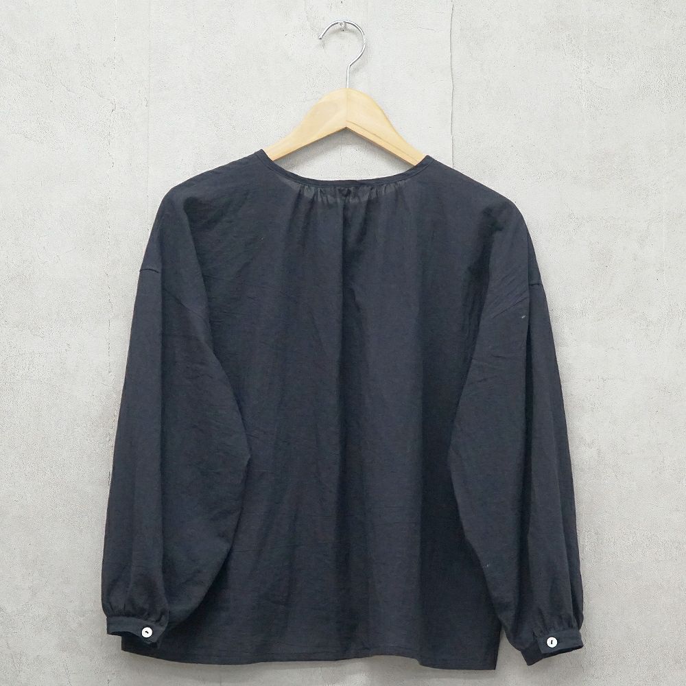 Branch m‘.,ブランチエム,ナチュラル,30代,40代,50代,60代,コットン,綿,ゆったり,ブラウス,コットンブラウス,綿ローン,東炊き,シアーブラウス,シアーシャツ,ノーカラーブラウス