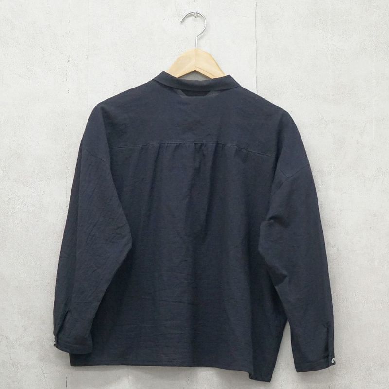 Branch m‘.,ブランチエム,ナチュラル,30代,40代,50代,60代,コットン,綿,ゆったり,ブラウス,コットンブラウス,綿ローン,東炊き,シアーブラウス,シアーシャツ,ノーカラーブラウス