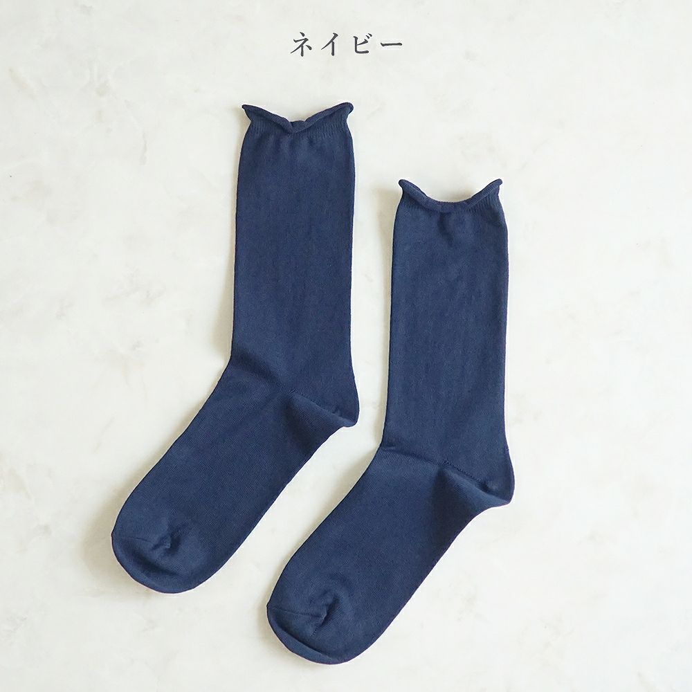 Branch m‘.,ブランチエム,ナチュラル,30代,40代,50代,60代,リネン,ゆったり,靴下,ソックス,コットン,コットンソックス,カラーソックス