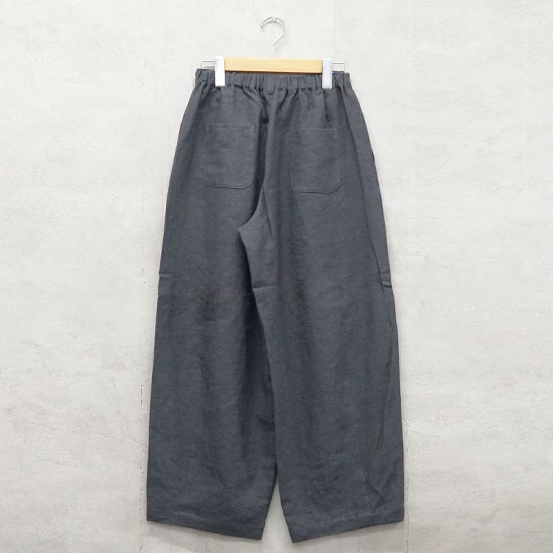 Branch m‘.,ブランチエム,ナチュラル,30代,40代,50代,60代,リネン,ゆったり,麻,パンツ,コクーンパンツ,バルーンパンツ,