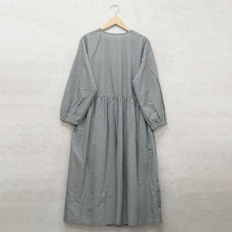 Branch m‘.,ブランチエム,ナチュラル,30代,40代,50代,60代,コットン,綿,ゆったり,ワンピース,カシュクール,羽織