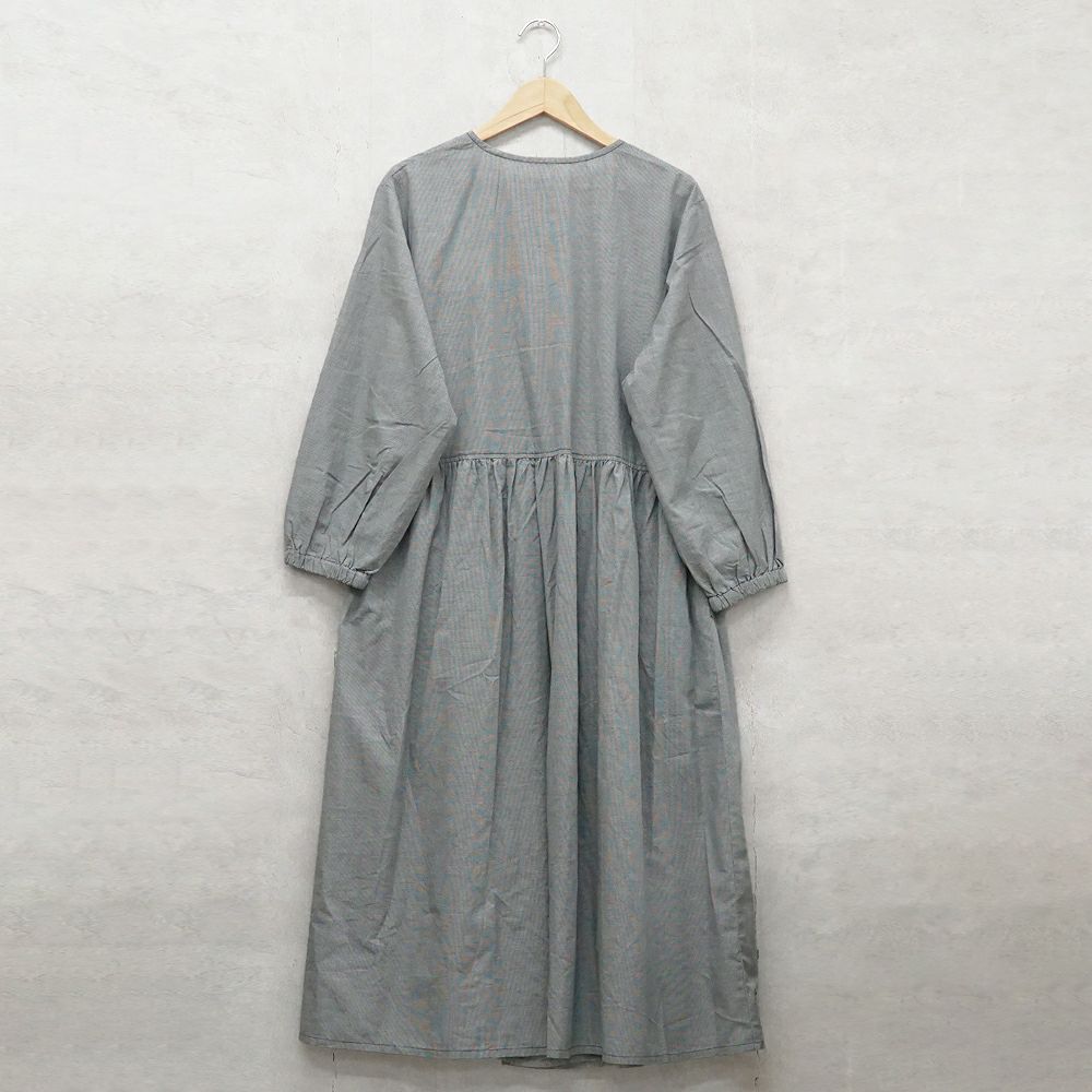 Branch m‘.,ブランチエム,ナチュラル,30代,40代,50代,60代,コットン,綿,ゆったり,ワンピース,カシュクール,羽織