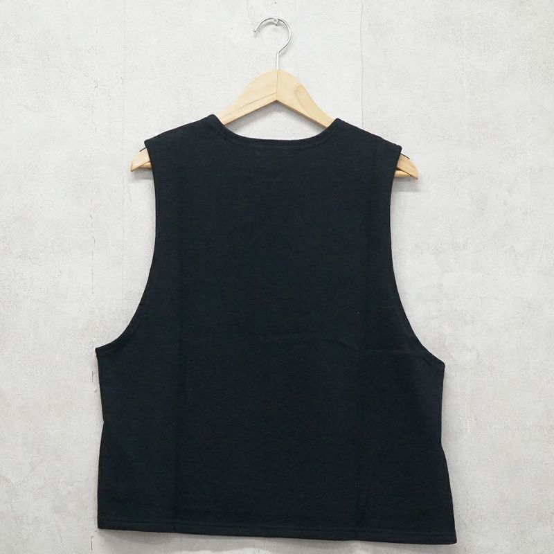 Branch m‘.,ブランチエム,ナチュラル,30代,40代,50代,60代,コットン,ゆったり,綿,裏毛,裏毛ベスト,ベスト,レイヤード,重ね着,体温調節,