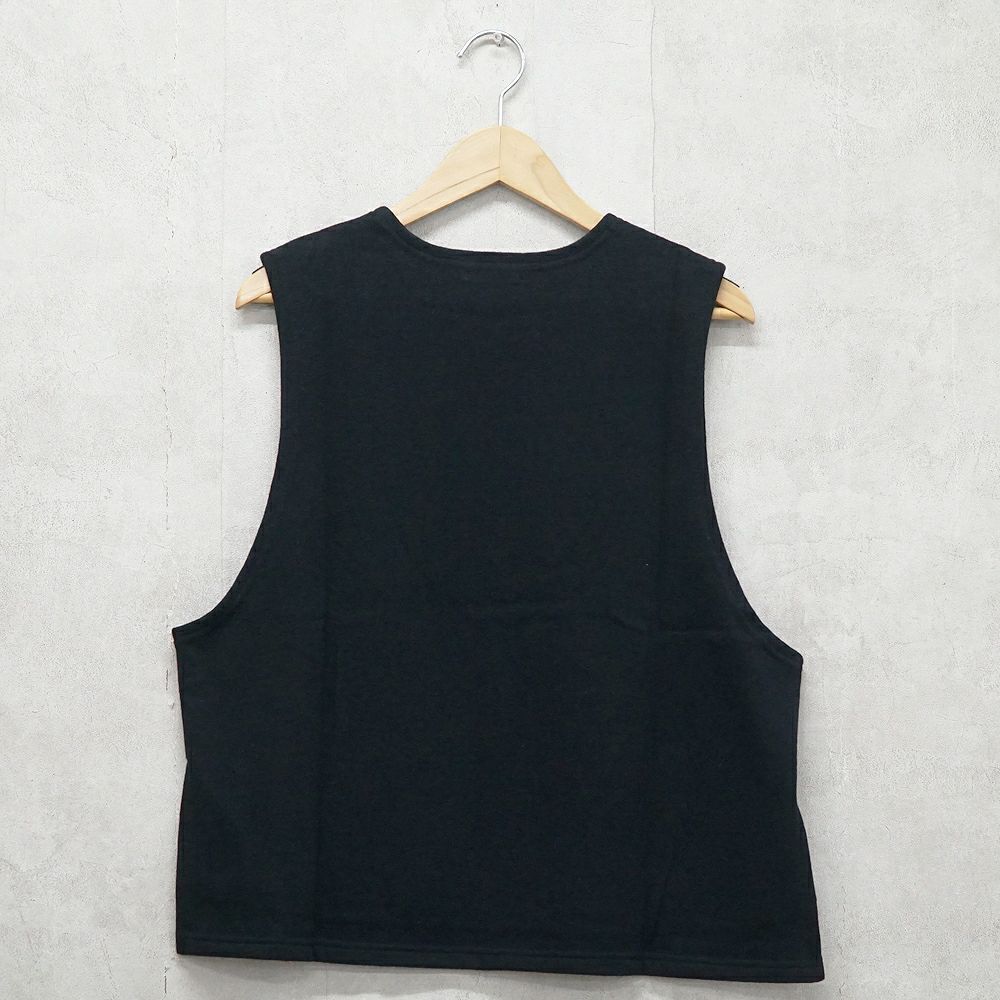 Branch m‘.,ブランチエム,ナチュラル,30代,40代,50代,60代,コットン,ゆったり,綿,裏毛,裏毛ベスト,ベスト,レイヤード,重ね着,体温調節,