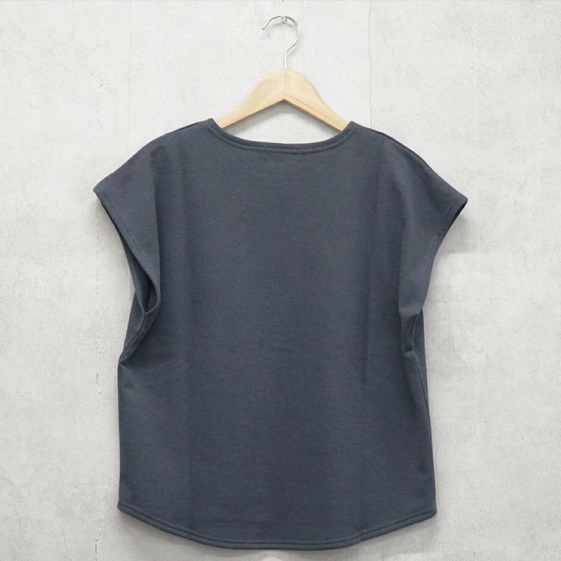 Branch m‘.,ブランチエム,ナチュラル,30代,40代,50代,60代,コットン,ゆったり,綿,裏毛,裏毛ベスト,ベスト,レイヤード,重ね着,体温調節,