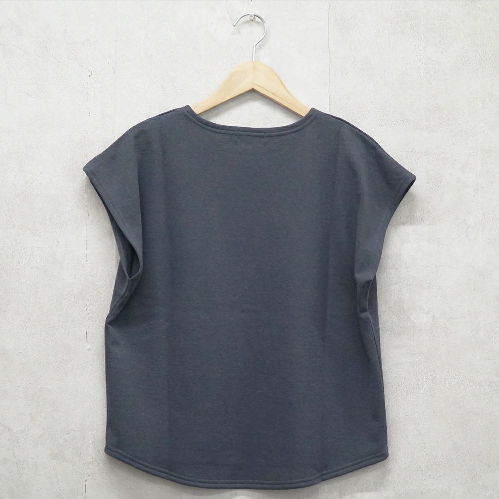 Branch m‘.,ブランチエム,ナチュラル,30代,40代,50代,60代,コットン,ゆったり,綿,裏毛,裏毛ベスト,ベスト,レイヤード,重ね着,体温調節,