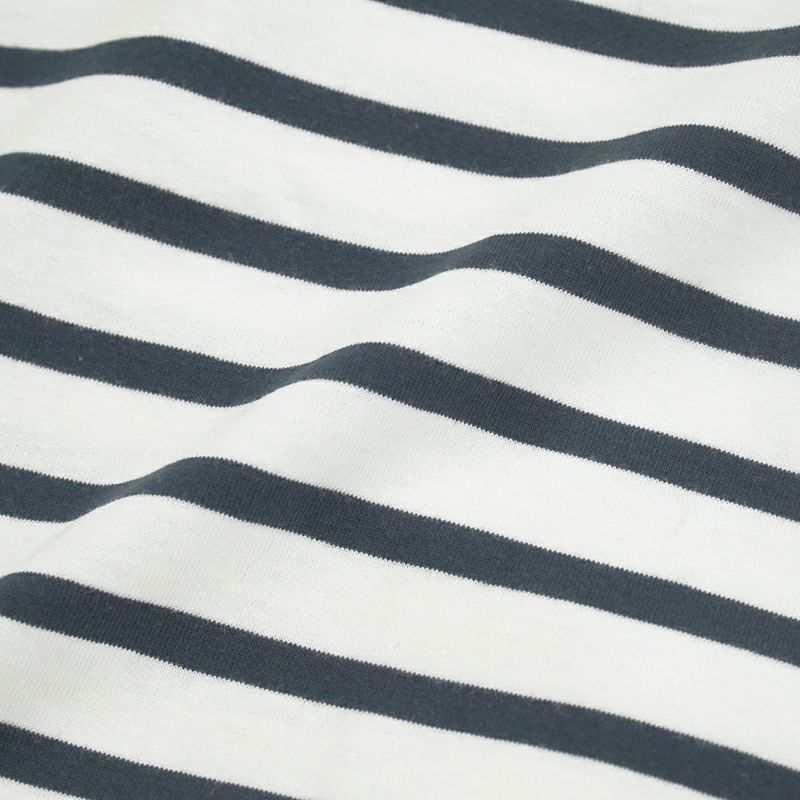 Branch m‘.,ブランチエム,ナチュラル,30代,40代,50代,60代,コットン,綿,ゆったり,Tシャツ,カットソー,ボーダー,ボーダーTシャツ,長袖