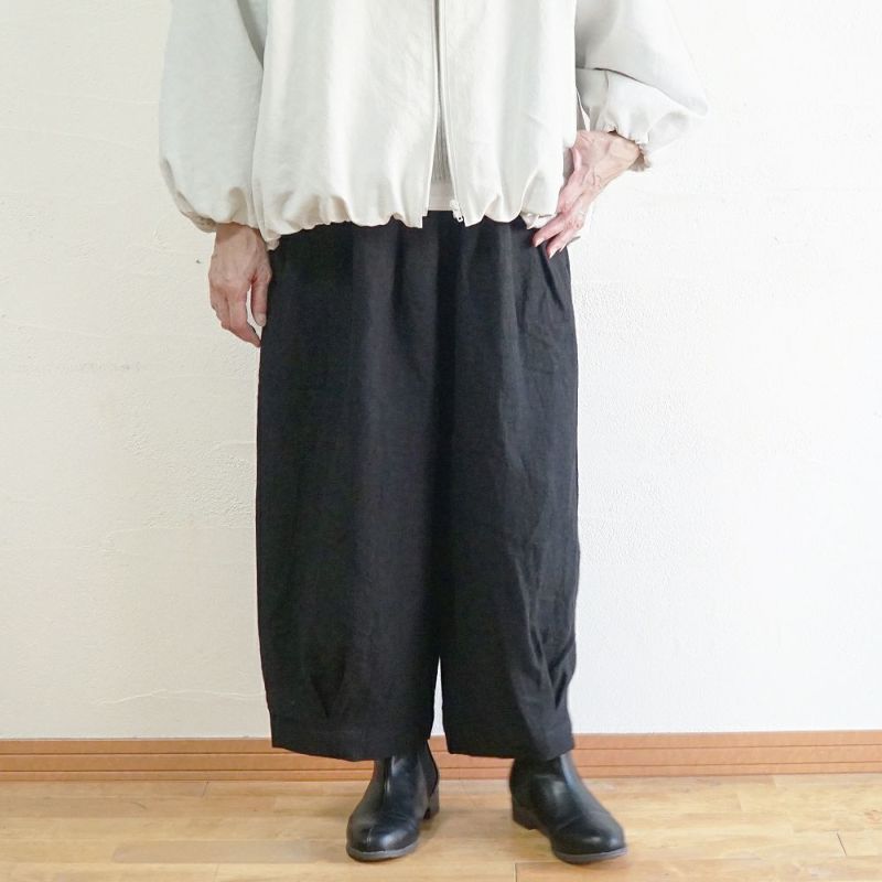 Branch m‘.,ブランチエム,ナチュラル,30代,40代,50代,60代,リネン,ゆったり,パンツ,リネンパンツ,バルーンパンツ,ワイドパンツ,フィグパンツ, 