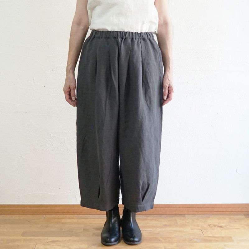 Branch m‘.,ブランチエム,ナチュラル,30代,40代,50代,60代,リネン,ゆったり,パンツ,リネンパンツ,バルーンパンツ,ワイドパンツ,フィグパンツ, 