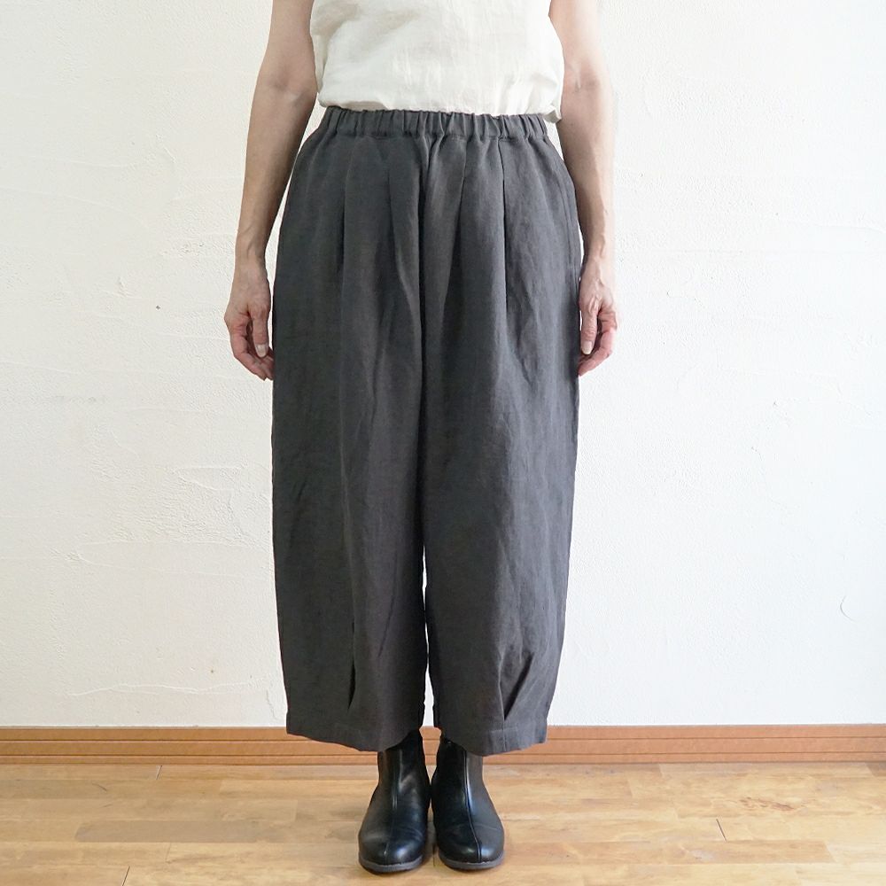 Branch m‘.,ブランチエム,ナチュラル,30代,40代,50代,60代,リネン,ゆったり,パンツ,リネンパンツ,バルーンパンツ,ワイドパンツ,フィグパンツ, 