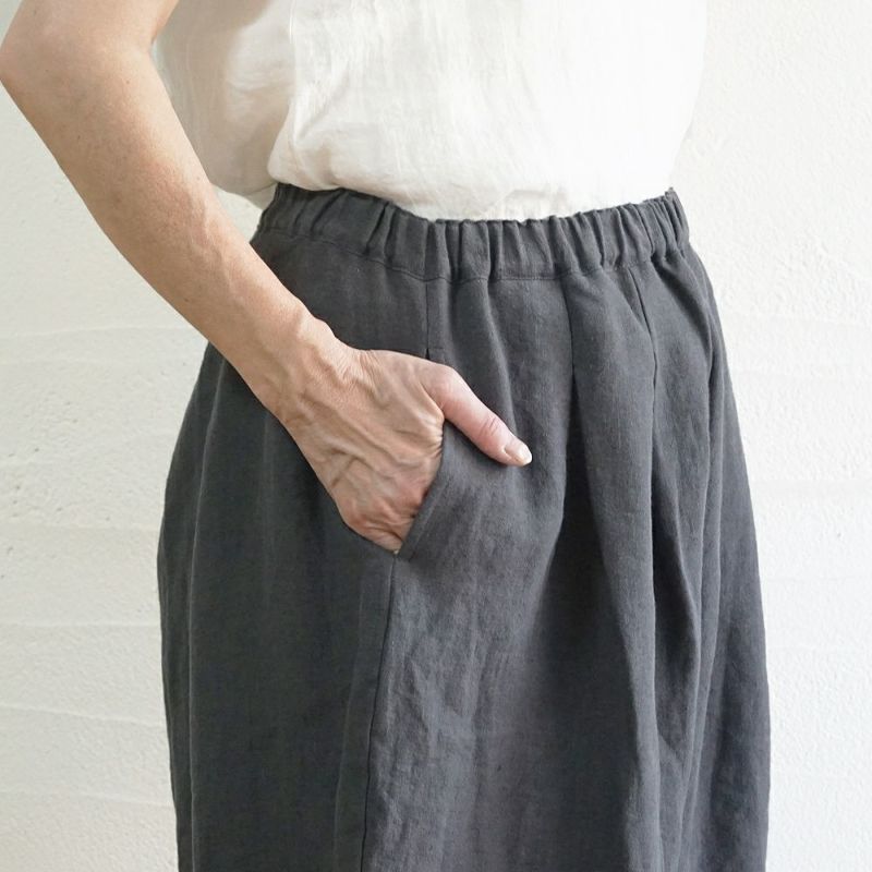 Branch m‘.,ブランチエム,ナチュラル,30代,40代,50代,60代,リネン,ゆったり,パンツ,リネンパンツ,バルーンパンツ,ワイドパンツ,フィグパンツ, 