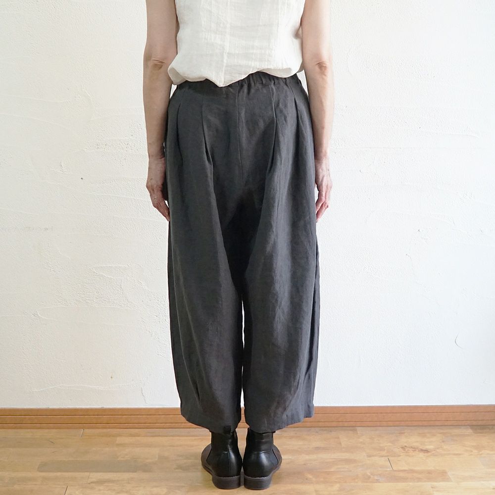 Branch m‘.,ブランチエム,ナチュラル,30代,40代,50代,60代,リネン,ゆったり,パンツ,リネンパンツ,バルーンパンツ,ワイドパンツ,フィグパンツ, 