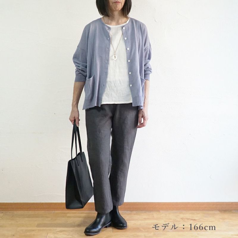 Branch m‘.,ブランチエム,ナチュラル,30代,40代,50代,60代,リネン,ゆったり,パンツ,リネンパンツ,ストレートパンツ,スリムパンツ 