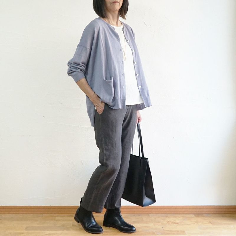 Branch m‘.,ブランチエム,ナチュラル,30代,40代,50代,60代,リネン,ゆったり,パンツ,リネンパンツ,ストレートパンツ,スリムパンツ 