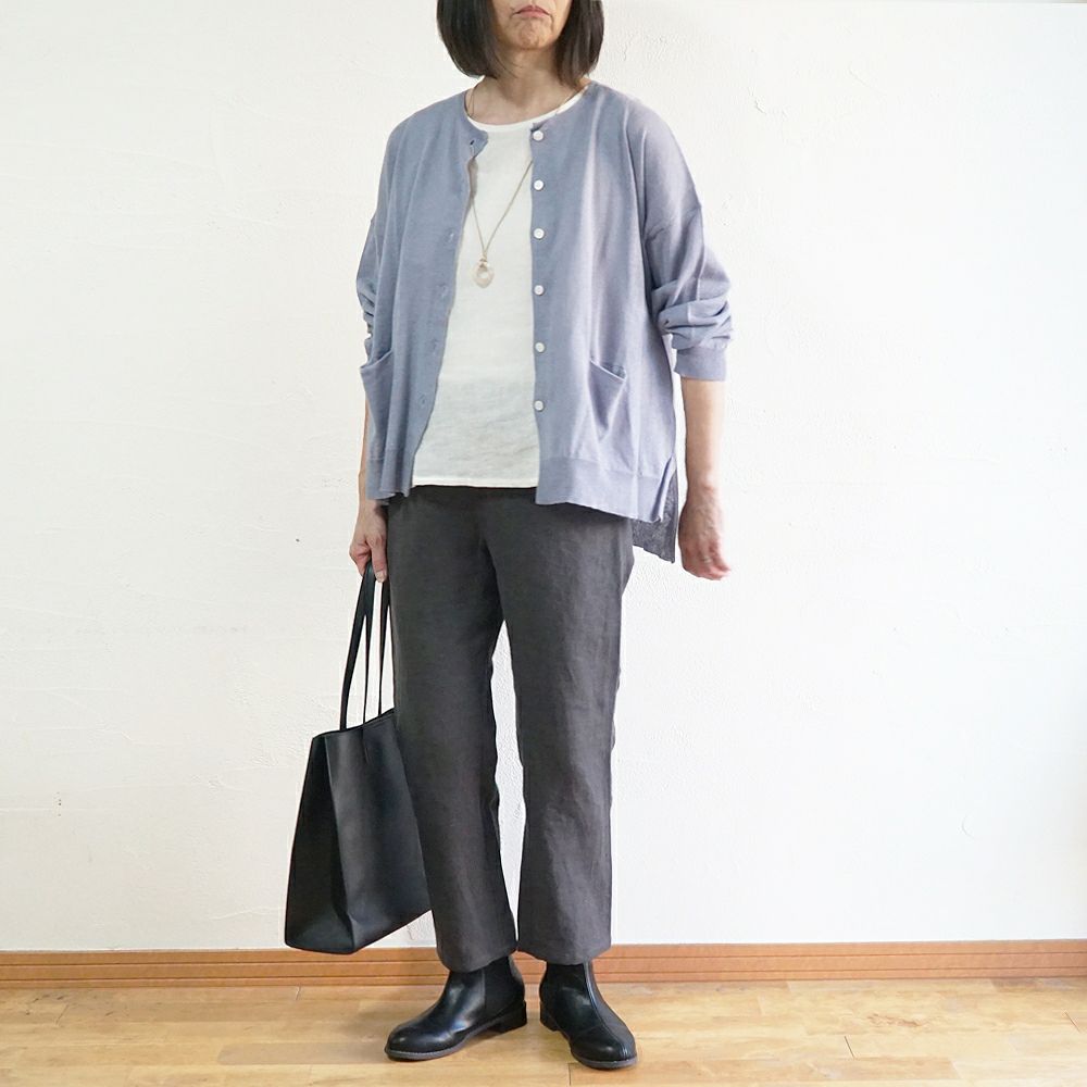 Branch m‘.,ブランチエム,ナチュラル,30代,40代,50代,60代,リネン,ゆったり,パンツ,リネンパンツ,ストレートパンツ,スリムパンツ 