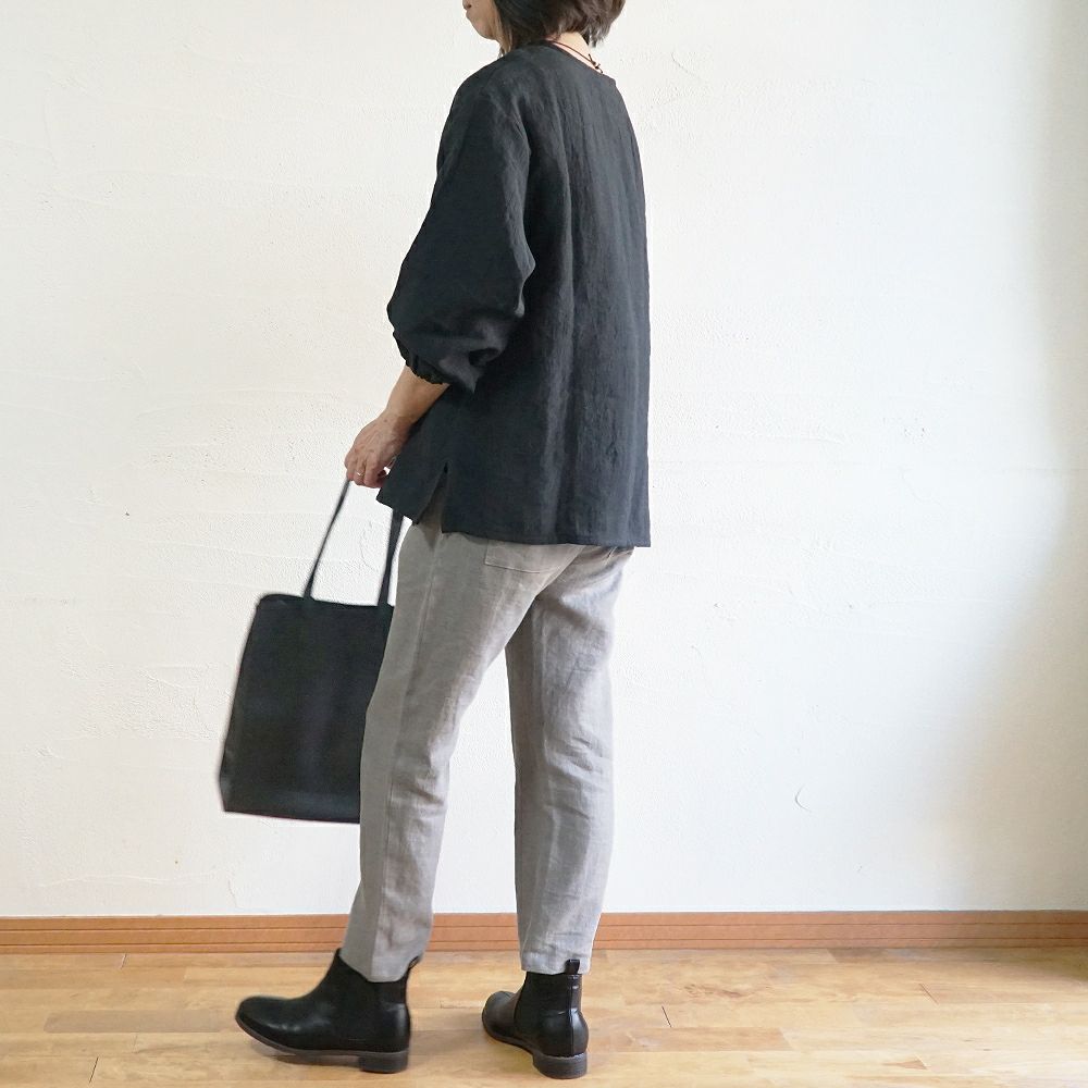 Branch m‘.,ブランチエム,ナチュラル,30代,40代,50代,60代,リネン,ゆったり,パンツ,リネンパンツ,ストレートパンツ,スリムパンツ 