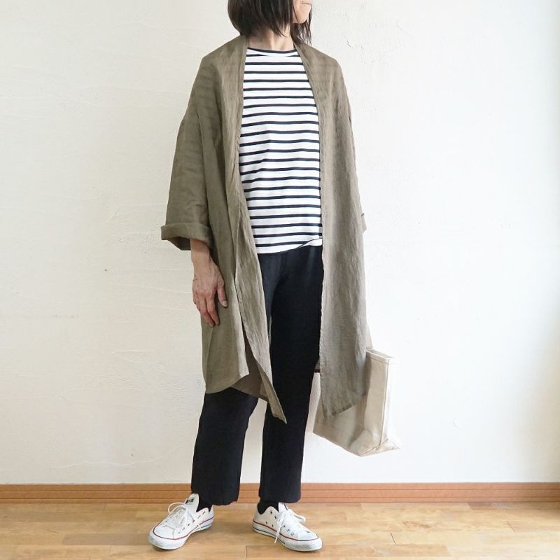 Branch m‘.,ブランチエム,ナチュラル,30代,40代,50代,60代,リネン,ゆったり,パンツ,リネンパンツ,ストレートパンツ,スリムパンツ 