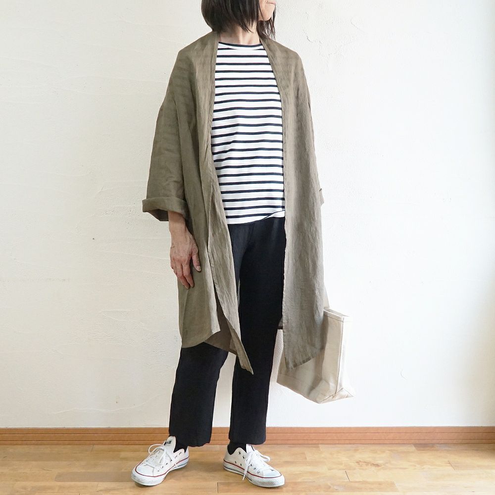 Branch m‘.,ブランチエム,ナチュラル,30代,40代,50代,60代,リネン,ゆったり,パンツ,リネンパンツ,ストレートパンツ,スリムパンツ 