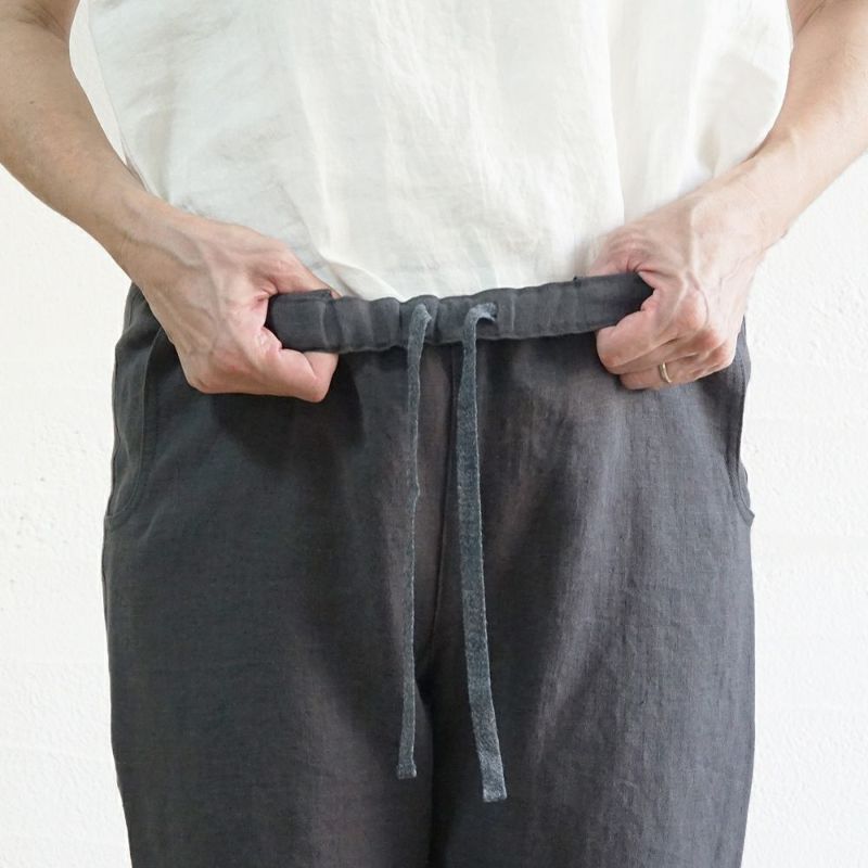 Branch m‘.,ブランチエム,ナチュラル,30代,40代,50代,60代,リネン,ゆったり,パンツ,リネンパンツ,ストレートパンツ,スリムパンツ 