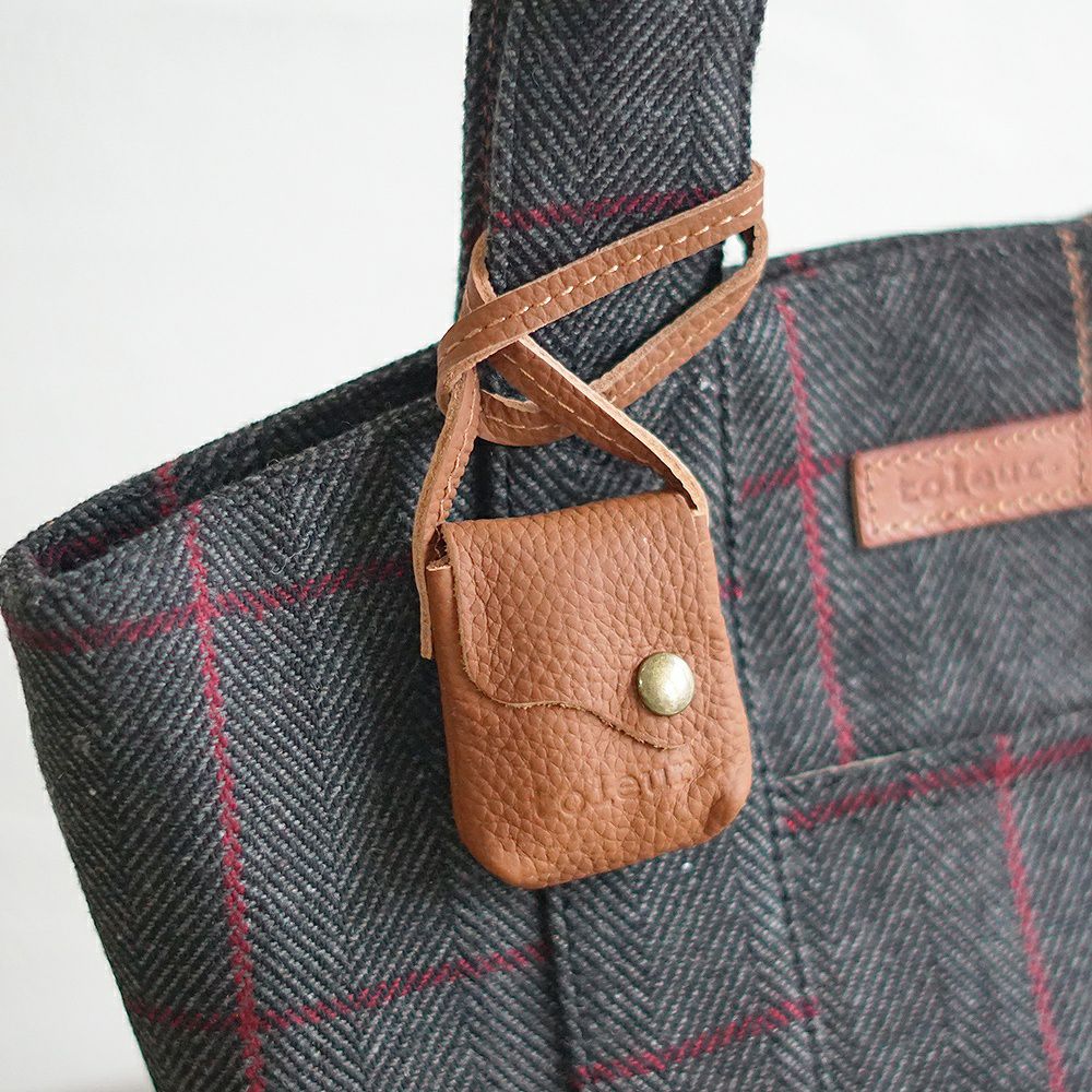 Branch m‘.,ブランチエム,ナチュラル,30代,40代,50代,60代,ゆったり,バッグ,toleur,トーラ,トートバッグ,トート,ウールバッグ,チェック,チェック柄,チェックバッグ,チェックトートバッグ