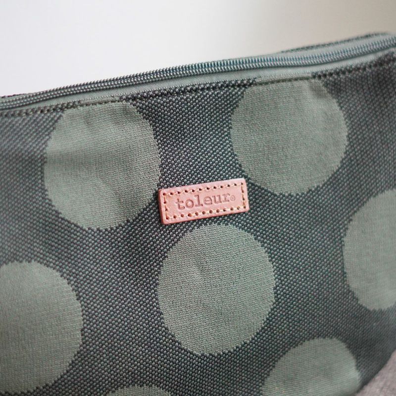 Branch m‘.,ブランチエム,ナチュラル,30代,40代,50代,60代,ゆったり,バッグ,toleur,トーラ,ショルダーバッグ,ショルダー,ウールバッグ,ドット,ドット柄,水玉バッグ, 