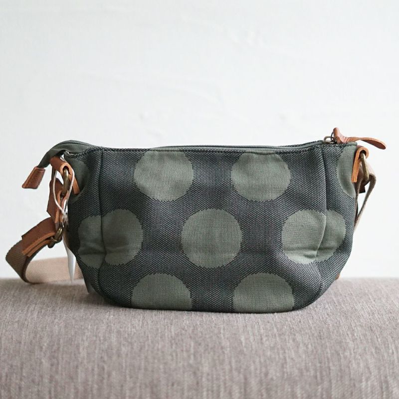 Branch m‘.,ブランチエム,ナチュラル,30代,40代,50代,60代,ゆったり,バッグ,toleur,トーラ,ショルダーバッグ,ショルダー,ウールバッグ,ドット,ドット柄,水玉バッグ, 