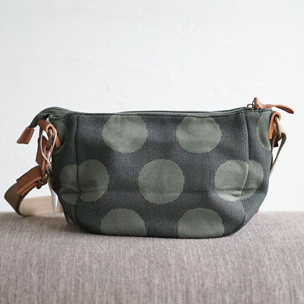 Branch m‘.,ブランチエム,ナチュラル,30代,40代,50代,60代,ゆったり,バッグ,toleur,トーラ,ショルダーバッグ,ショルダー,ウールバッグ,ドット,ドット柄,水玉バッグ, 